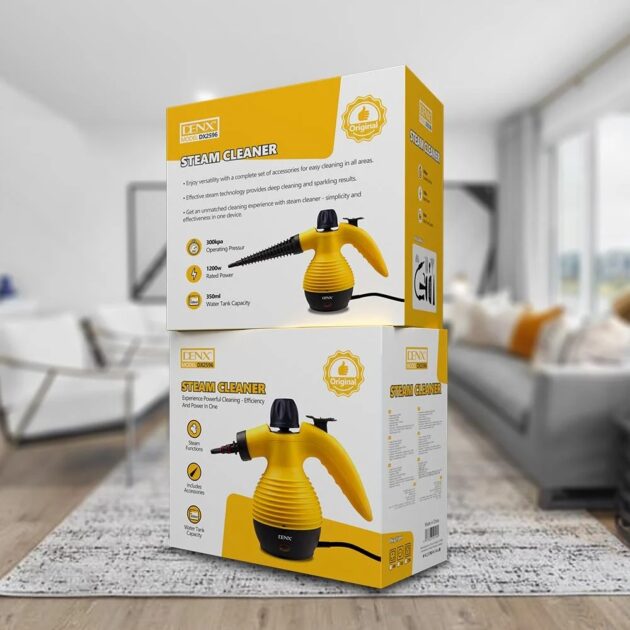 جهاز التنظيف بالبخار الأصلي من علامة DENX 1200W